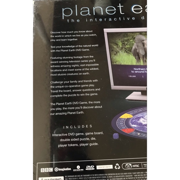 Planet Earth DVD Board Game New Sealed - Picture 5 of 5